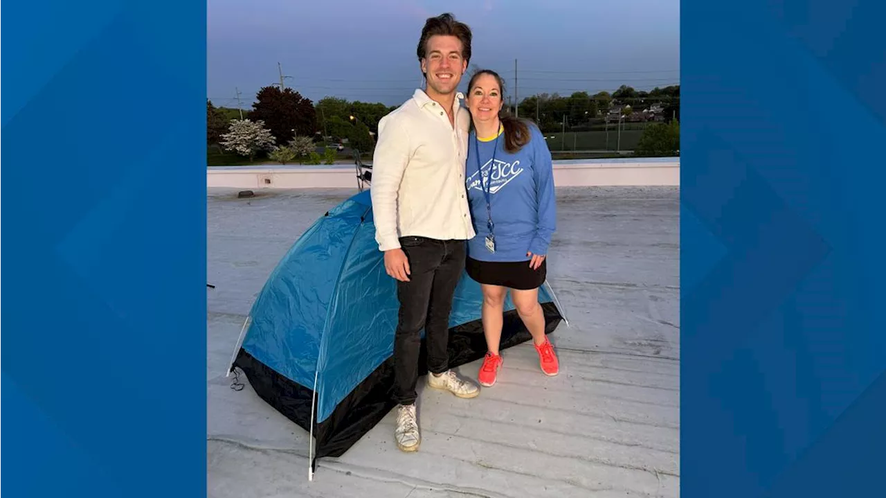 CEO of York Jewish Community Center sleeps on roof for Give Local York