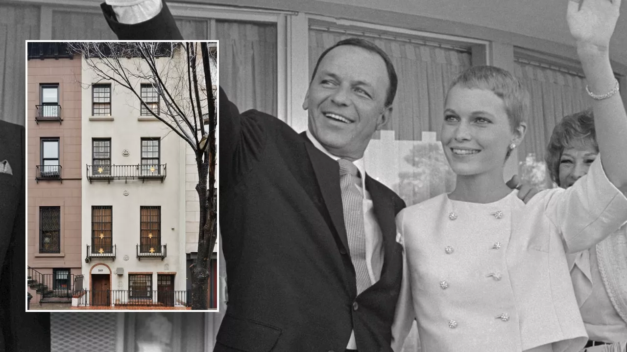 Frank Sinatra and Mia Farrow's former apartment on the market for over $4M