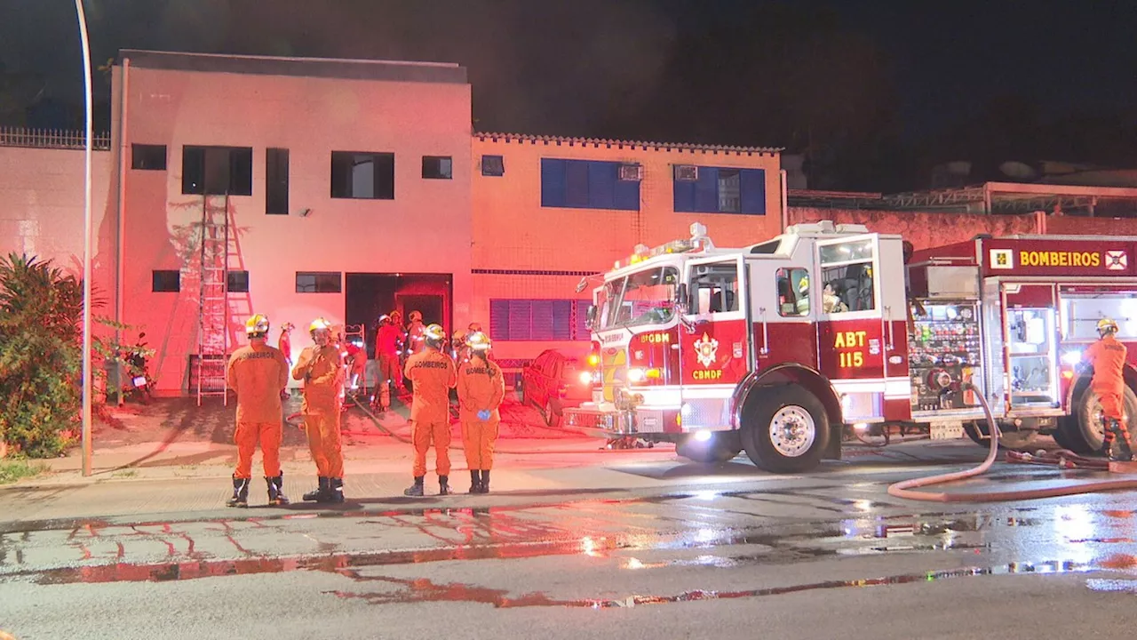 Duas pessoas morrem em incêndio em pousada na Asa Sul, em Brasília