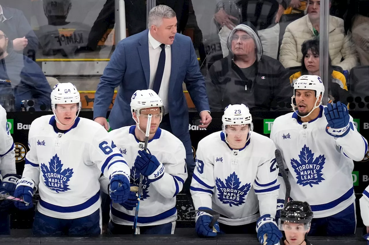 Leafs coach Sheldon Keefe on knife edge of success or failure