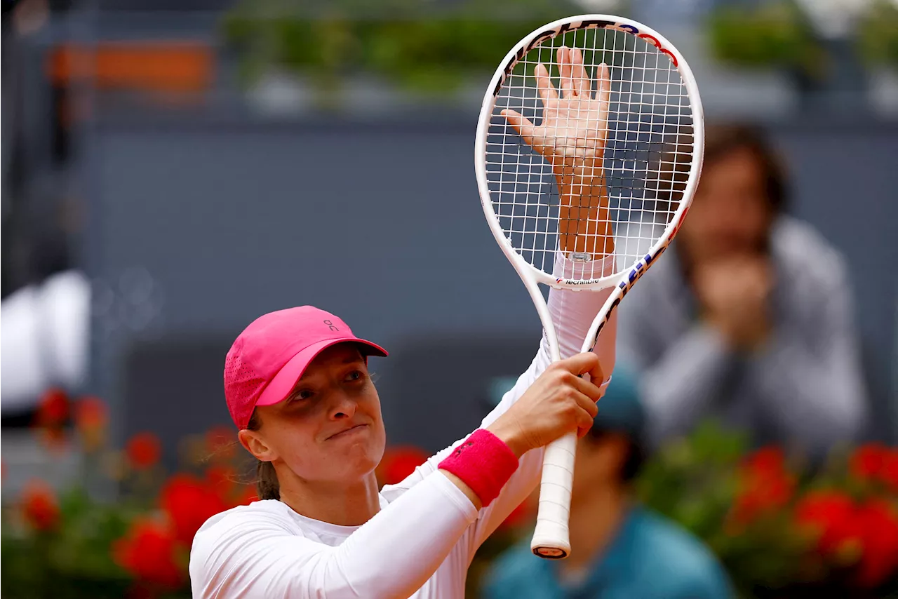 Iga Swiatek, Aryna Sabalenka set up 1-2 final in Madrid Open