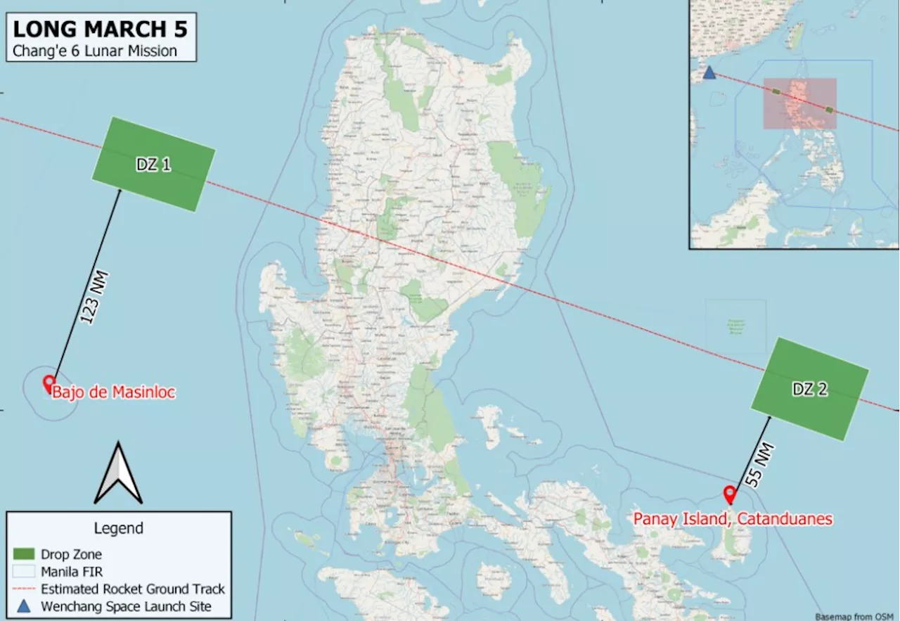 PhilSA issues advisory on debris from China rocket launch