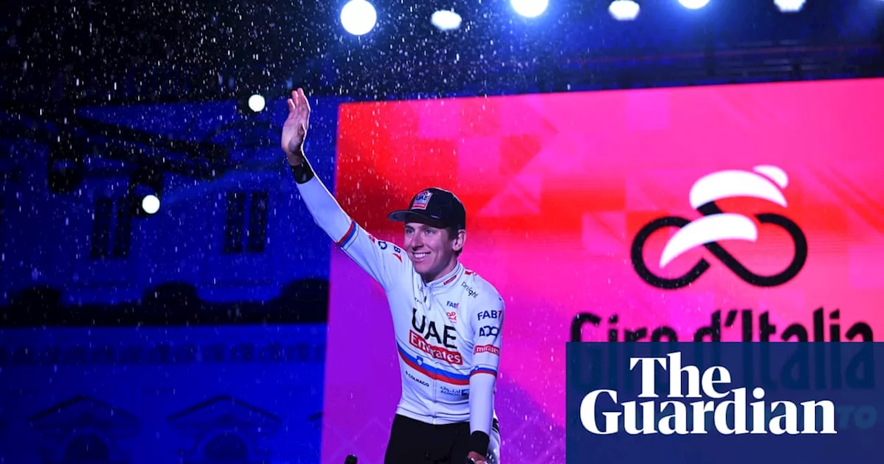 Pogacar starts explosive first Giro weekend in pole but potholes await