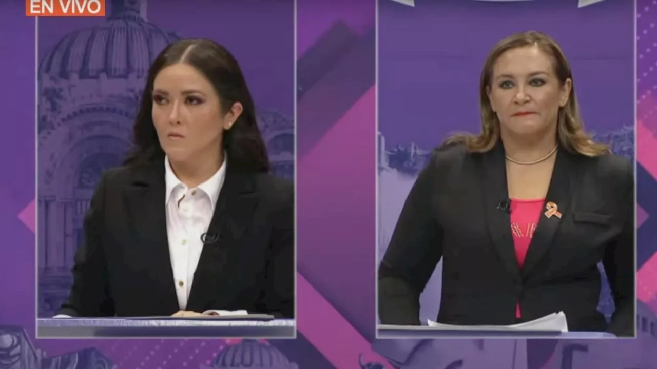 Candidatas a la GAM se demuestran sororidad ante ausencia de Janecarlo Lozano en el debate