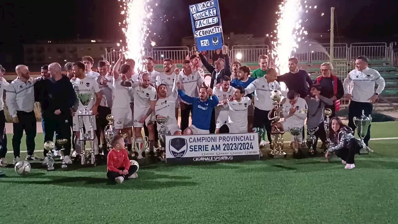 Calcio Amatori, il Latina è campione provinciale