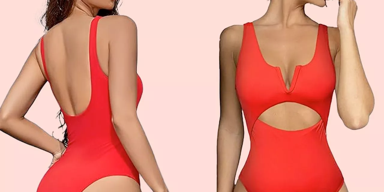 I Feel Like I'm on Baywatch in This Head-Turning $31 One-Piece Swimsuit