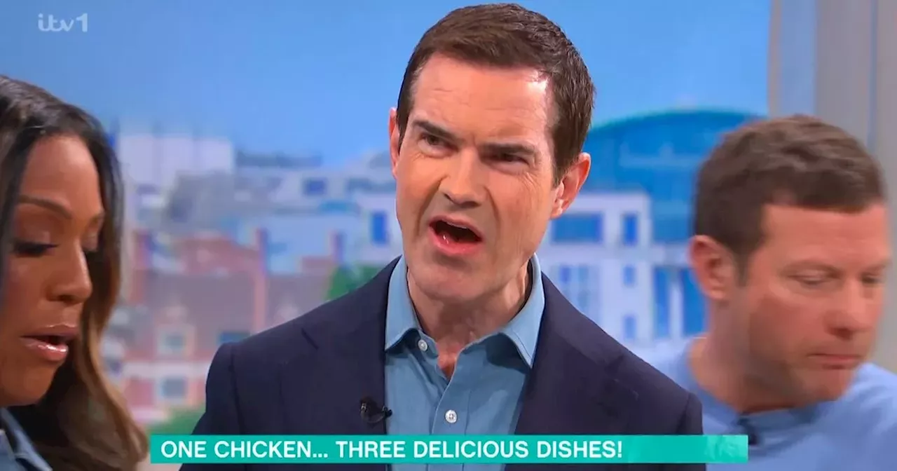 Jimmy Carr's behaviour on This Morning sparks outrage as Dermot offers support