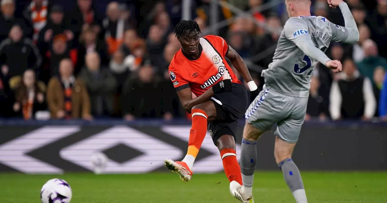 Elijah Adebayo earns Luton valuable point against Everton with superb equaliser