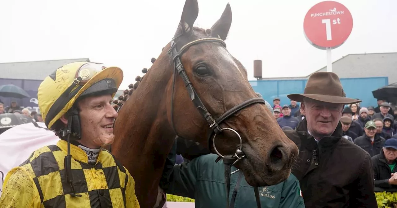 Willie Mullins becomes winning-most Irish trainer of all time with Grade One double taking him to 4,378 victories