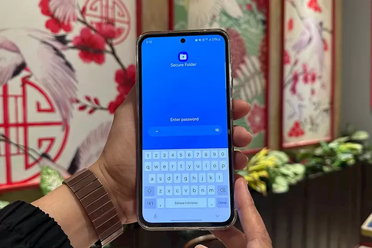 Jaga File Pribadi Anda, Simak Tips Maksimalkan Fitur Secure Folder di Samsung Galaxy A55 5G
