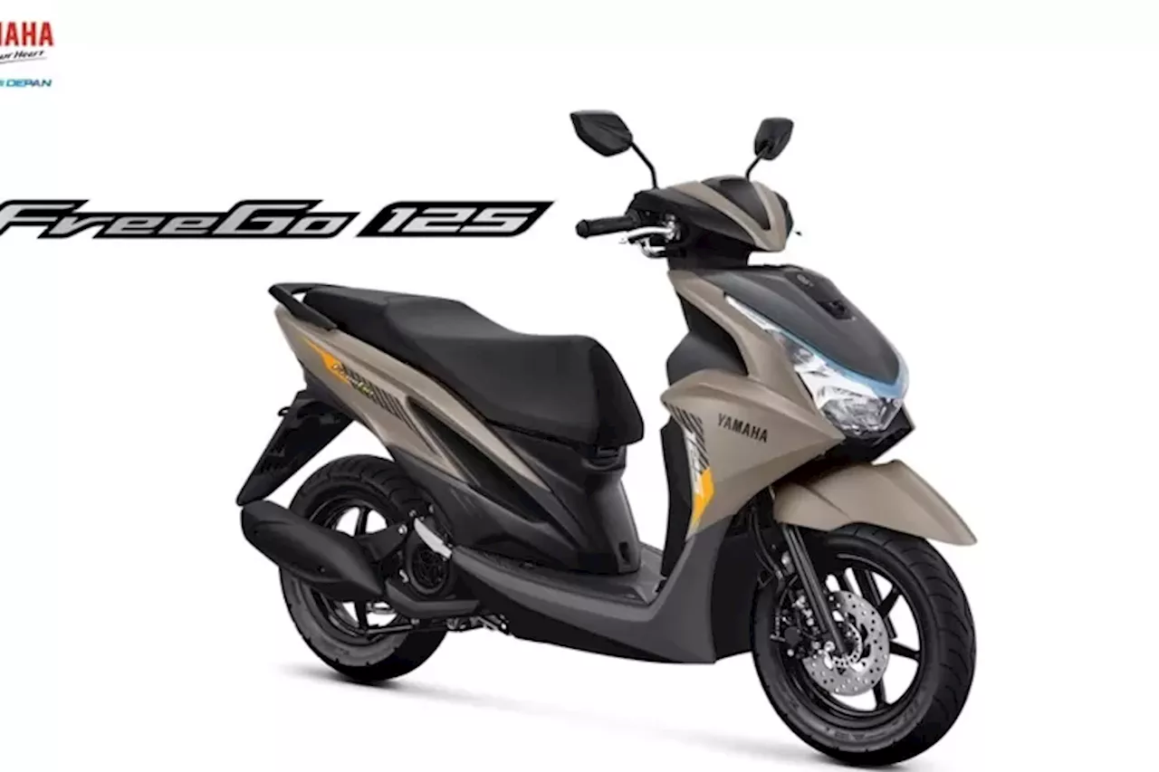 Yamaha FreeGo dapat Warna Baru, Diklaim Lebih Menterang