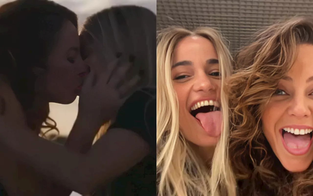 Paolla Oliveira e Nanda Costa agitam web com beijão: 'Meu sonho'