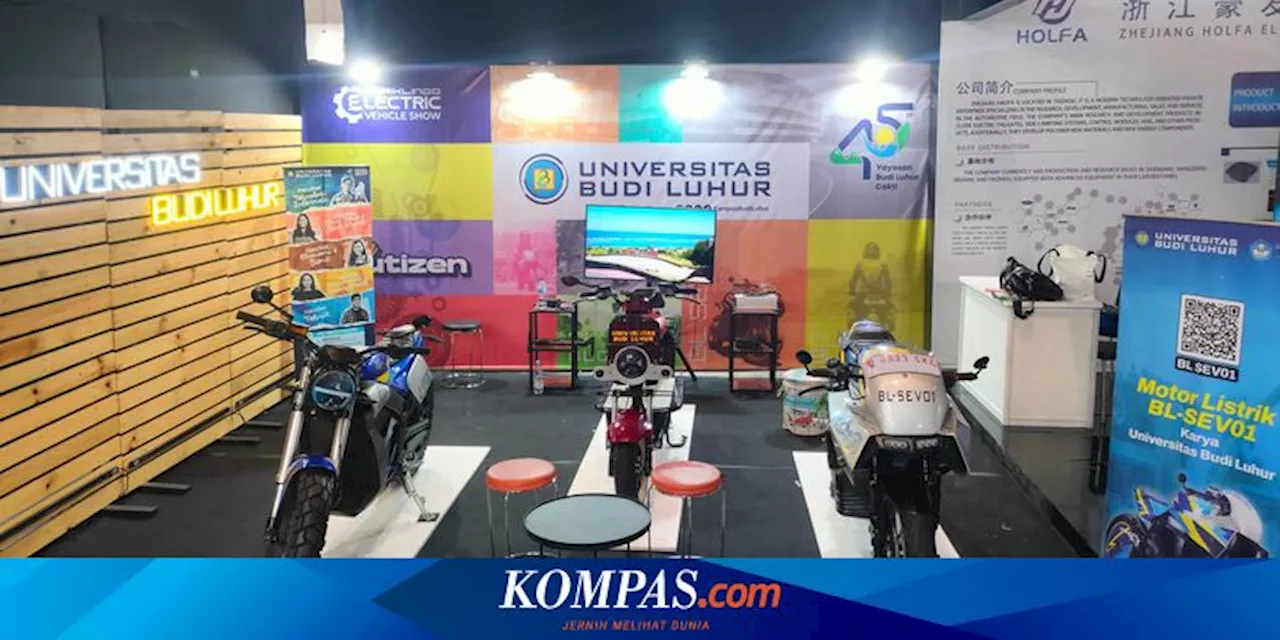 Partisipasi di PEVS 2024, Prodi Teknik Elektro UBL Pamerkan “Sport Bike” Listrik