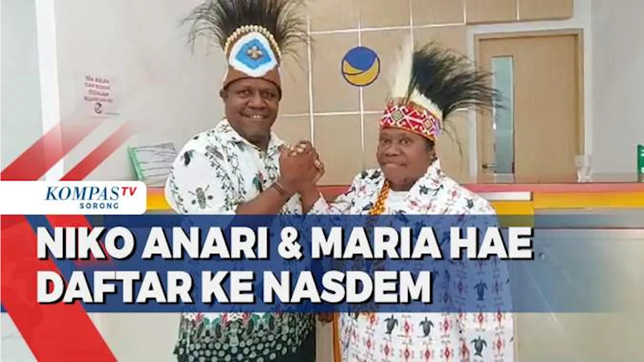 Daftar ke Sejumlah Parpol Niko Anari & Maria Hae Optimis Kantongi Rekomendasi