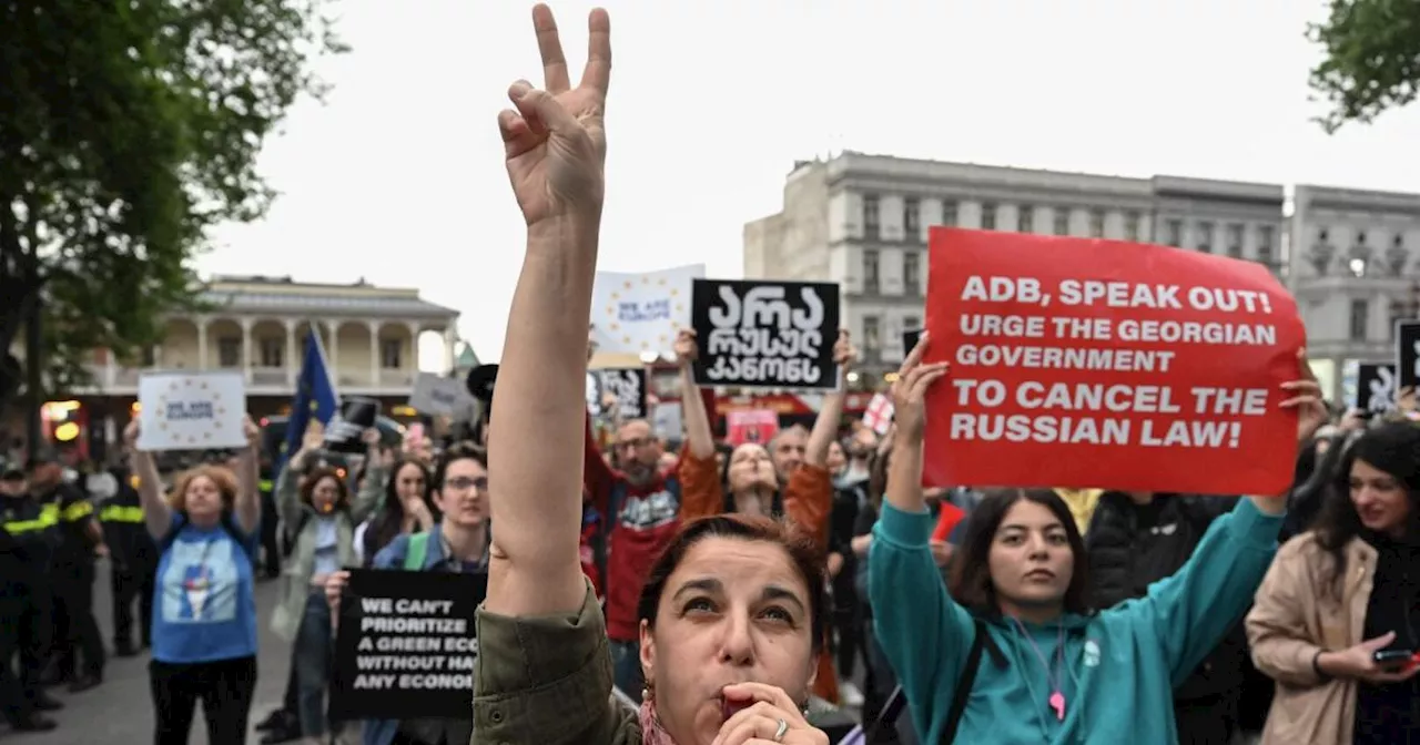 Erneut Proteste in Georgien gegen 'russisches' Gesetz