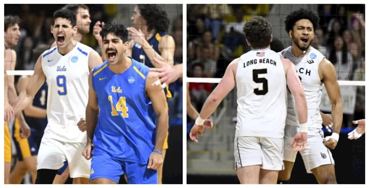 No. 1 UCLA, No. 2 Long Beach State vie for NCAA men’s volleyball title