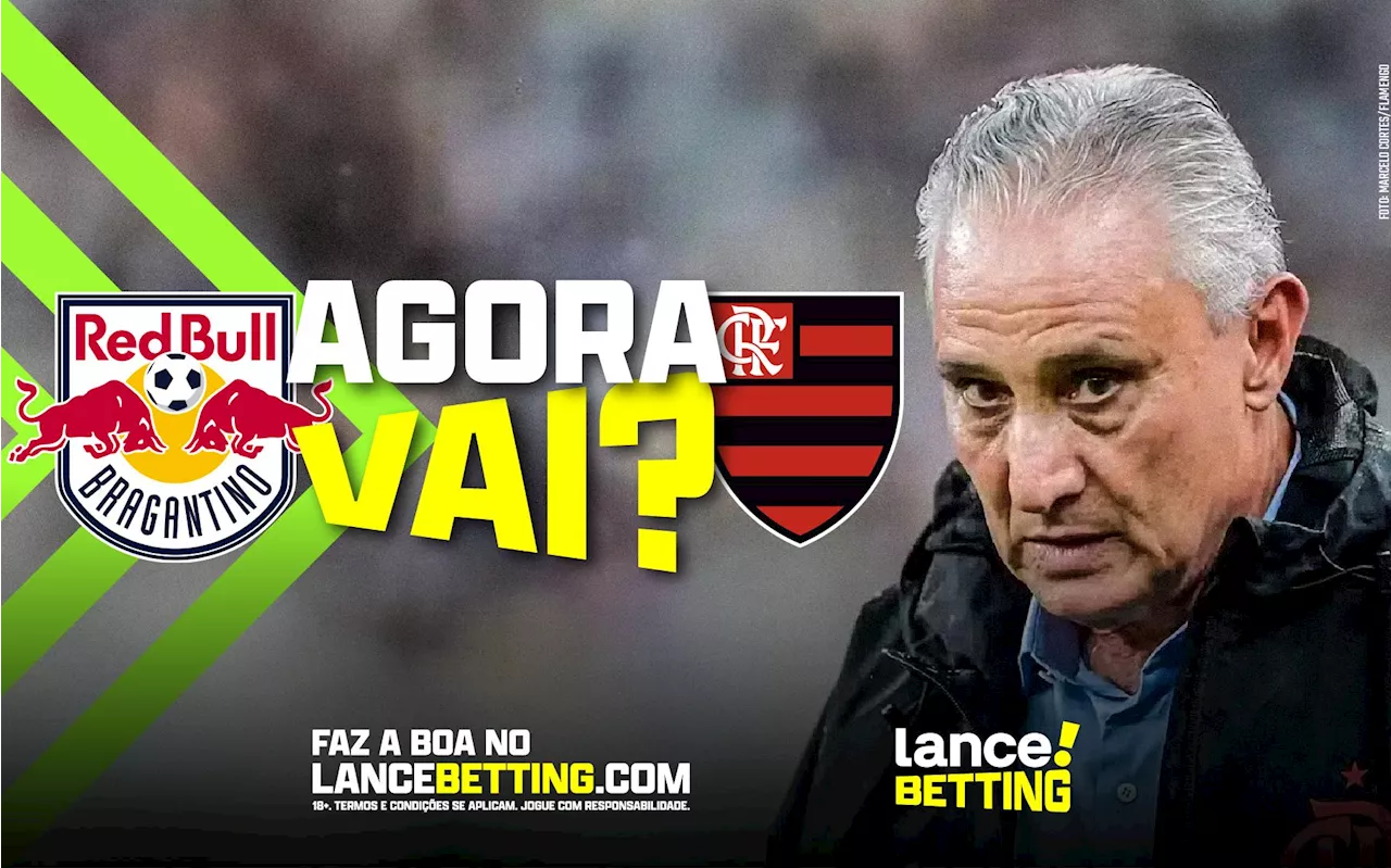 Zebra Rubro-Negra! Aposte R$100 e ganhe R$243 se o Flamengo vencer o Bragantino