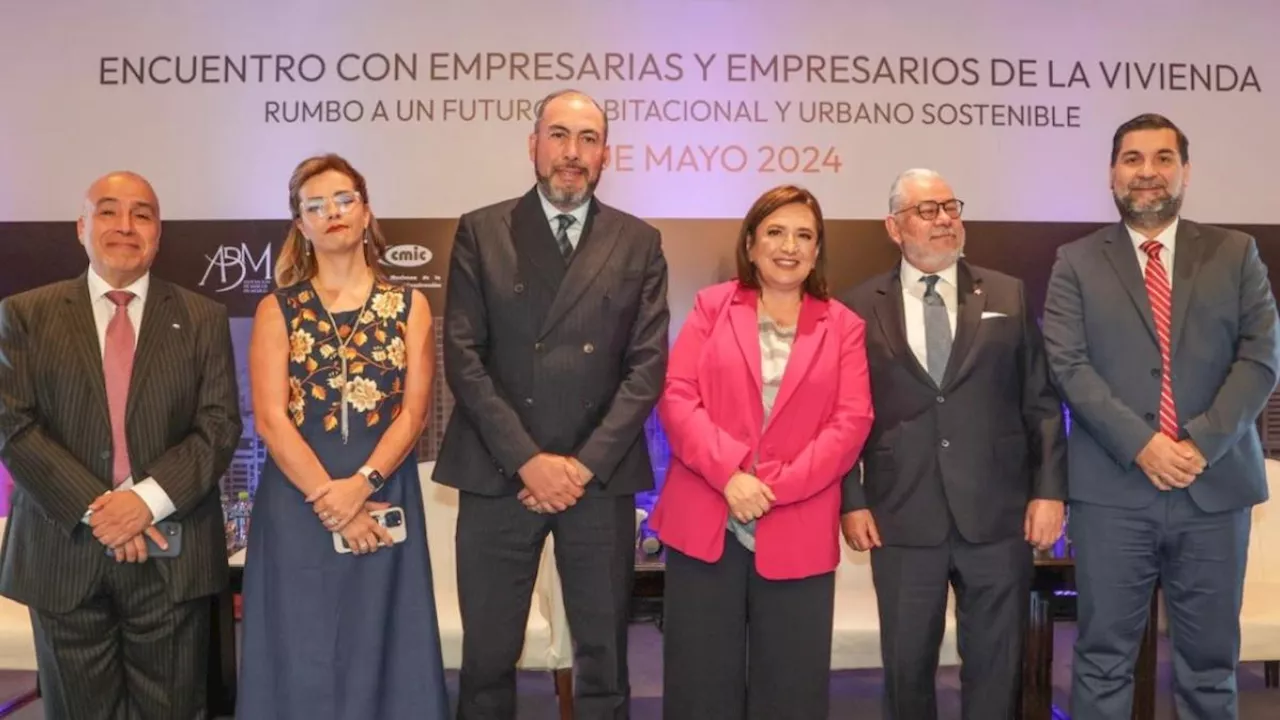 Xóchitl Gálvez propone la construcción de 5 millones de viviendas durante su gobierno