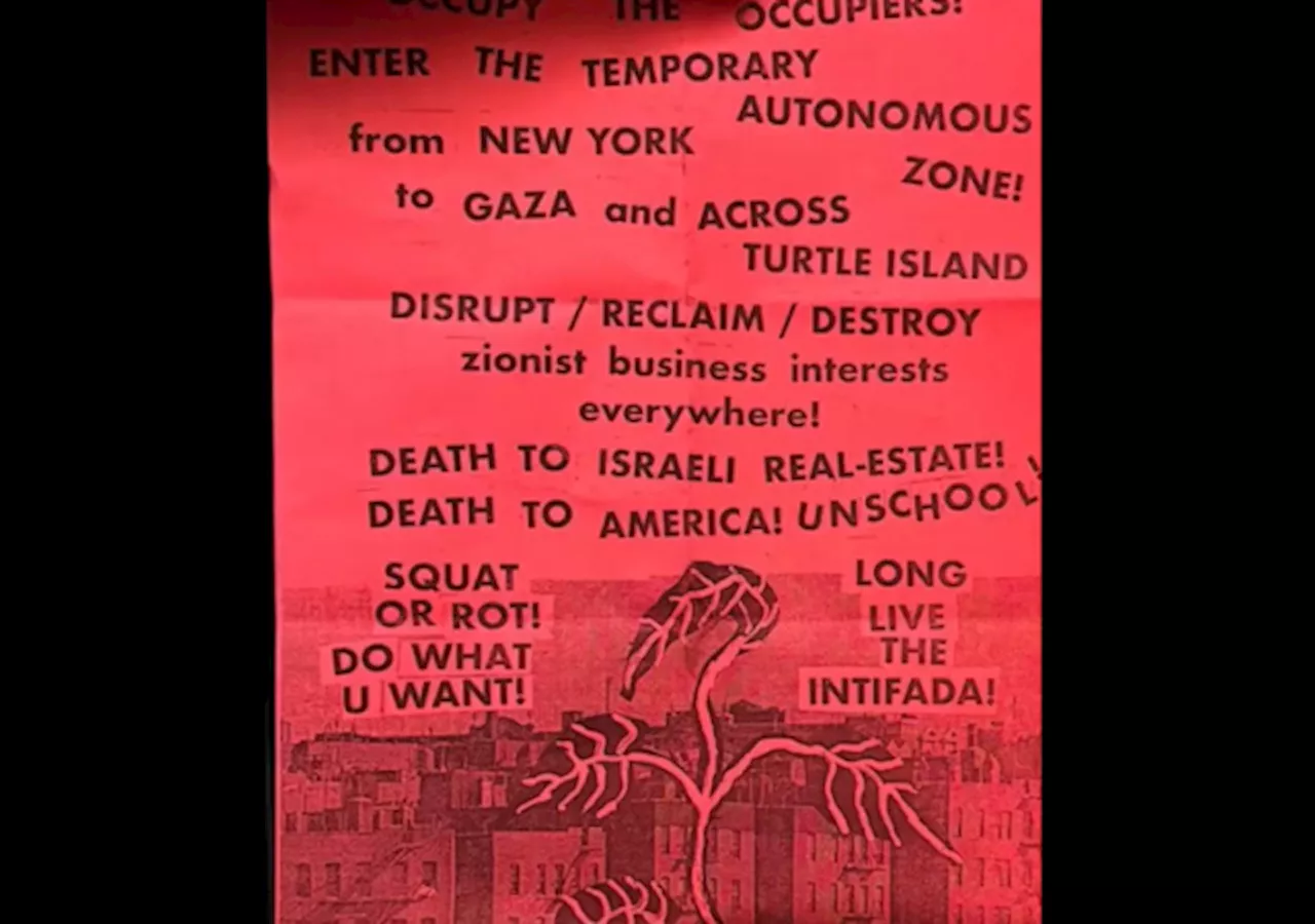 ‘Death to America,’ ‘Long Live the Intifada’: NYPD Reveals Signs Recovered at NYU Pro-Hamas Camp