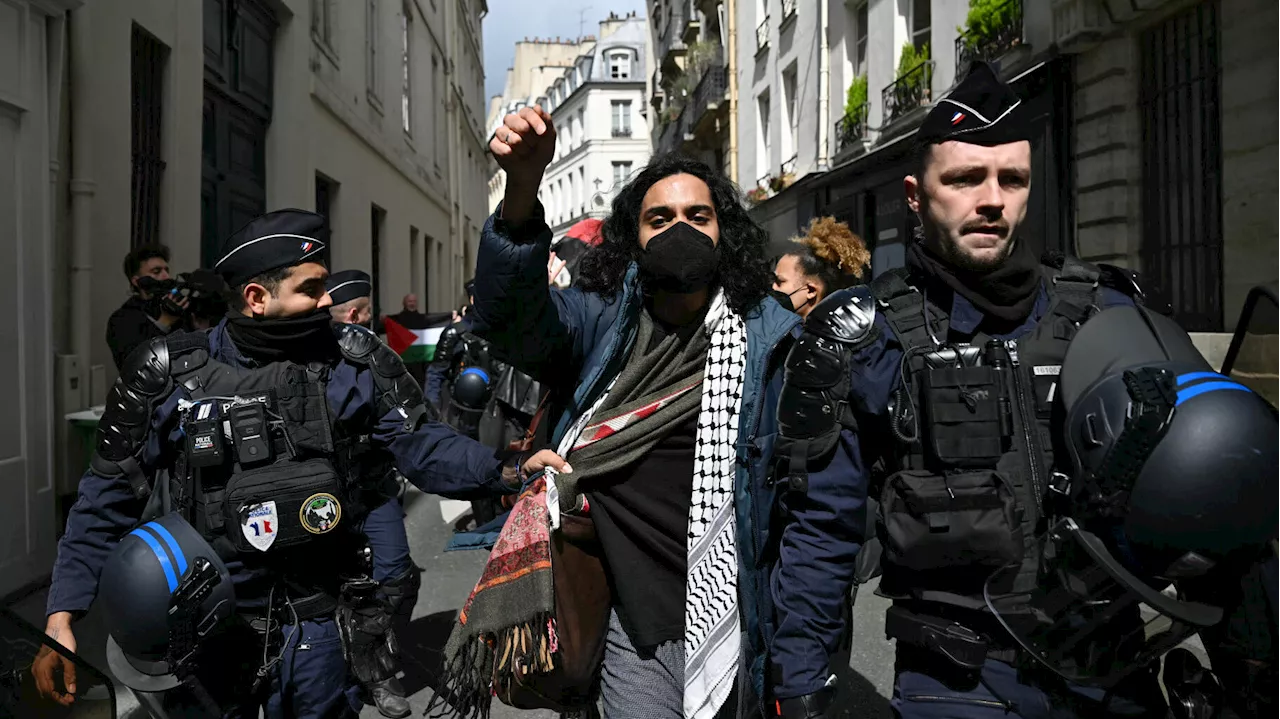 Sciences Po Paris évacué, les militants pro-Gaza fermement évacués par les CRS