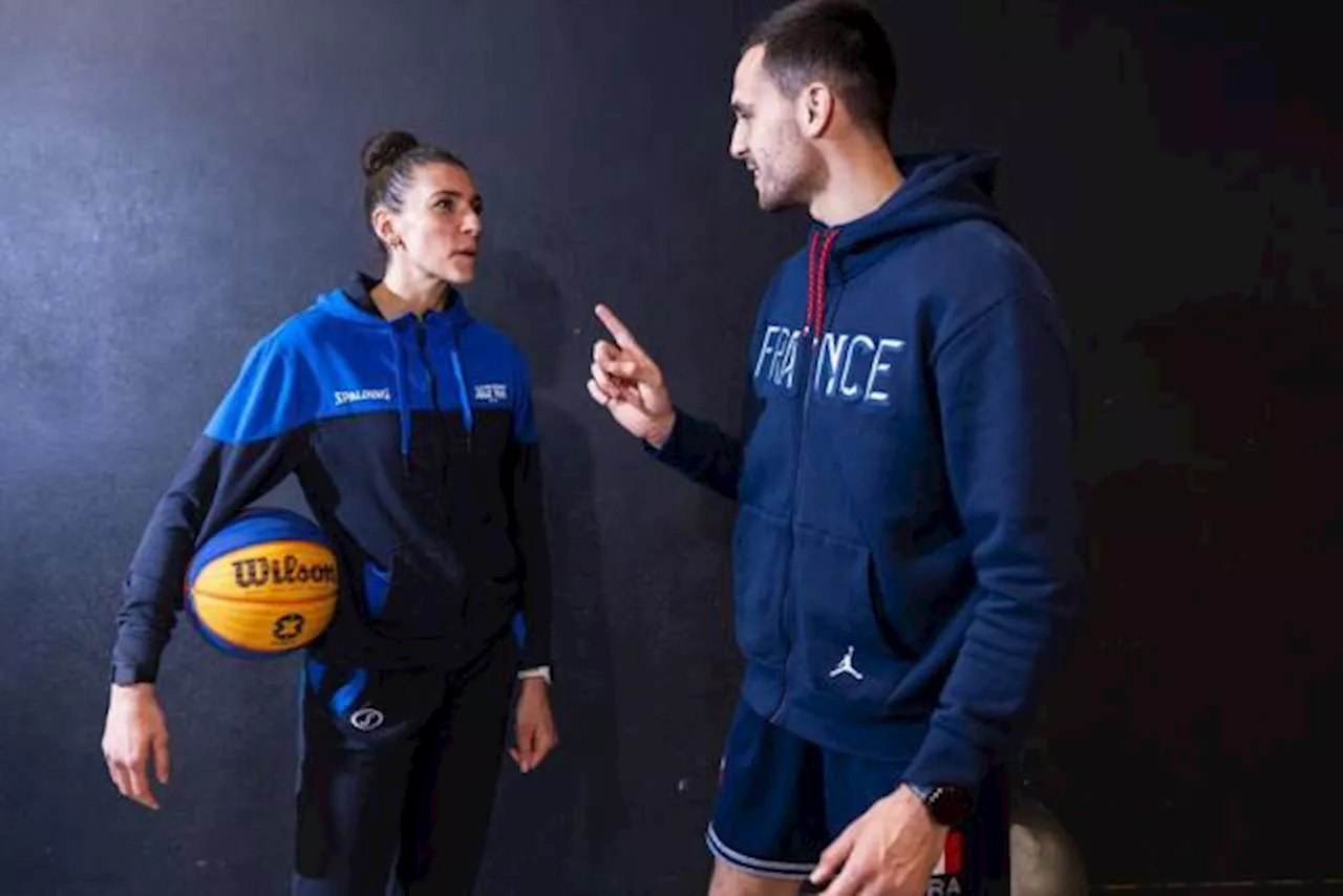 Laëtitia Guapo et Franck Séguéla, le couple du basket 3x3