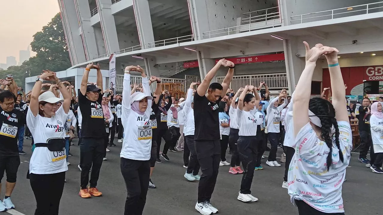 72 Hari Sibuk Kerja Jadi Menteri ATR/BPN, AHY Curhat Baru Bisa Lari Pagi