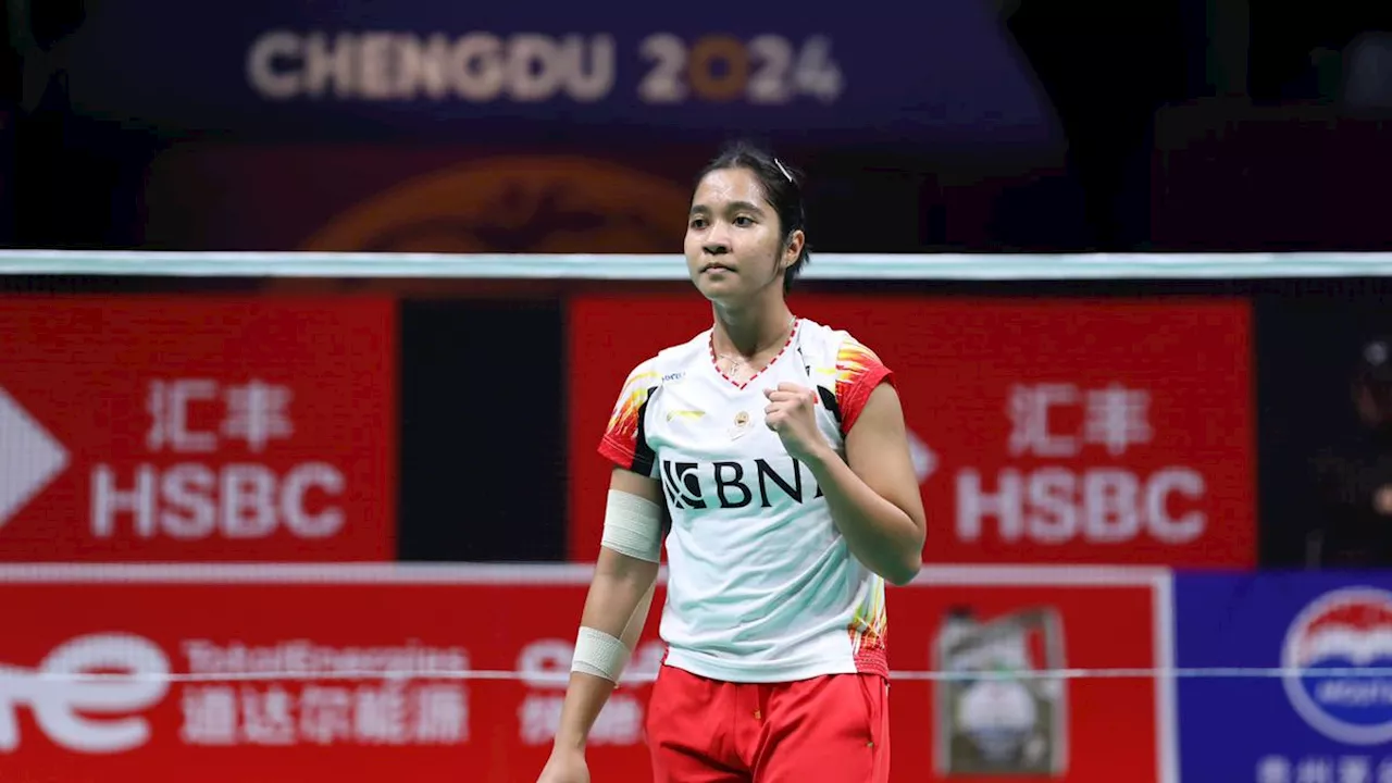 Indonesia Tembus Semifinal Uber Cup 2024, Penampilan Ester Nurumi Tri Wardoyo Bikin Terharu Warganet