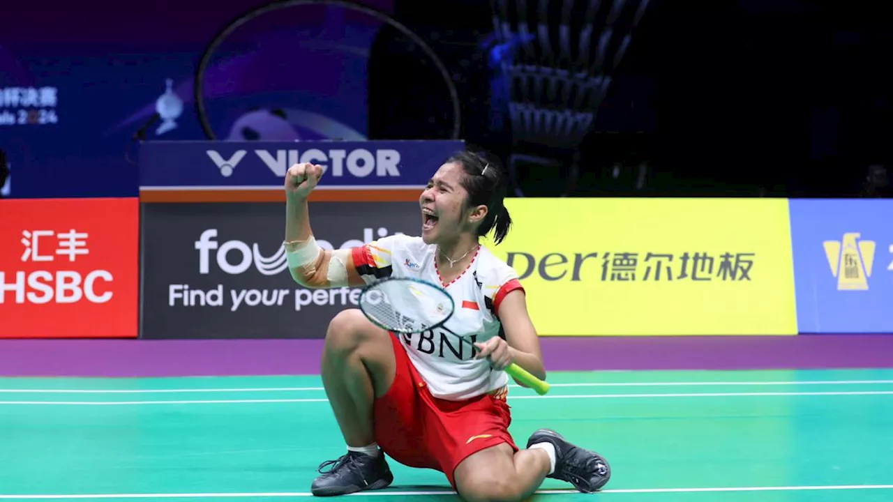 Jadi Penentu Indonesia ke Semifinal Piala Uber 2024, Ester Nurumi Tri Wardoyo Sempat Tegang