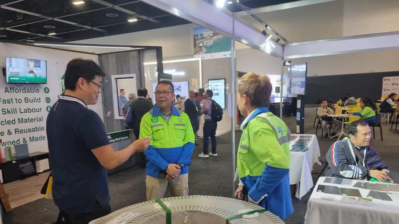 Produsen Baja Lapis Indonesia Unjuk Gigi di Pameran Konstruksi Australia