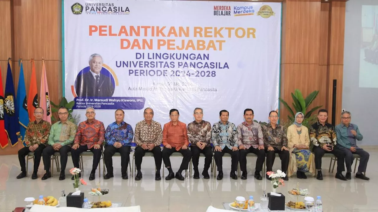 Tokoh Nasional Apresiasi Rektor Baru Universitas Pancasila Prof Marsudi