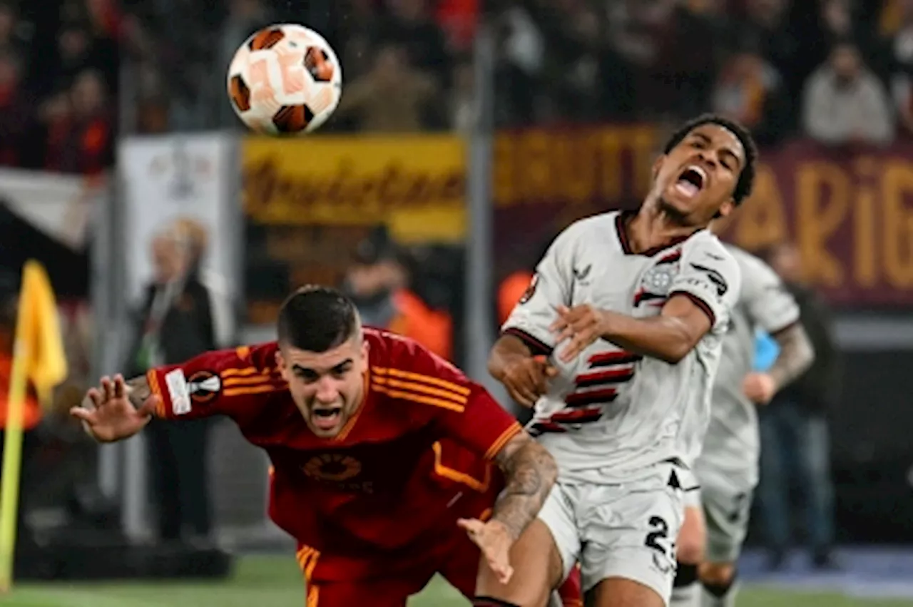 Leverkusen beat Roma to put one foot in Europa League final