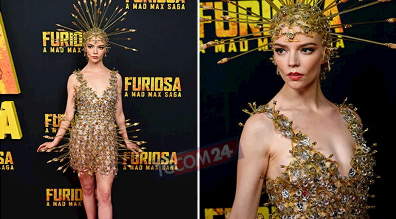 Anya Taylor-Joy trafitta dalle frecce sul red carpet di “Furiosa: A Mad Max Saga”