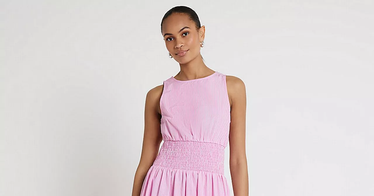 River Island's summer dress that creates the perfect hourglass shape just £30