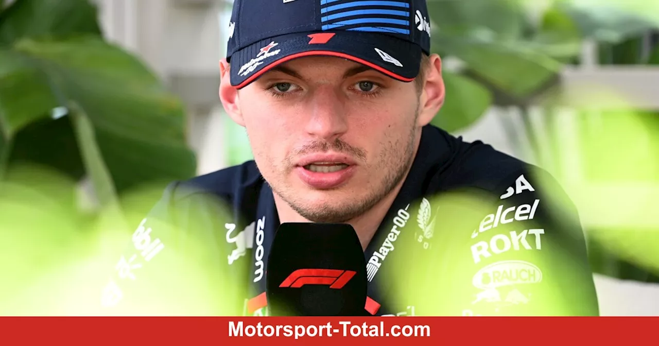 Formel-1-Liveticker: Kein 100-prozentiges Red-Bull-Bekenntnis von Verstappen