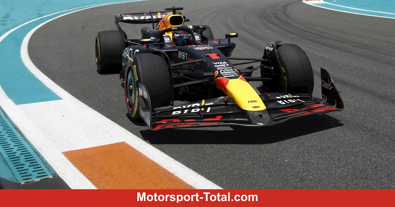 Red Bull 'schrecklich', aber: Max Verstappen trotzdem auf Sprintpole!