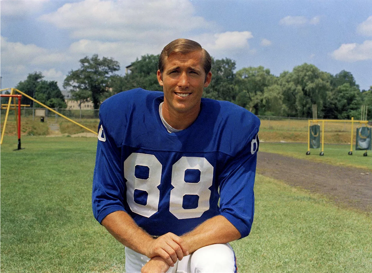 Former New York Giants player Aaron Thomas, who caught 35 touchdown passes, dies at 86