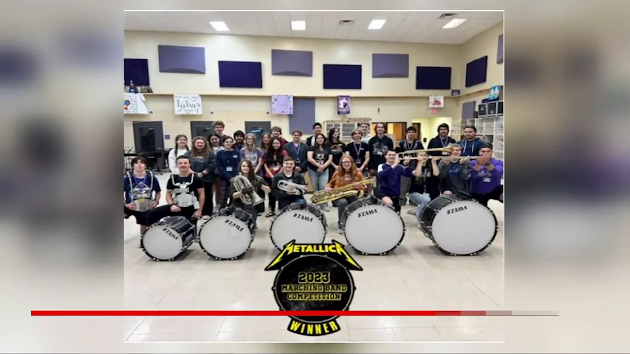 Boerne High School band wins Metallica contest, gets $15,000 prize