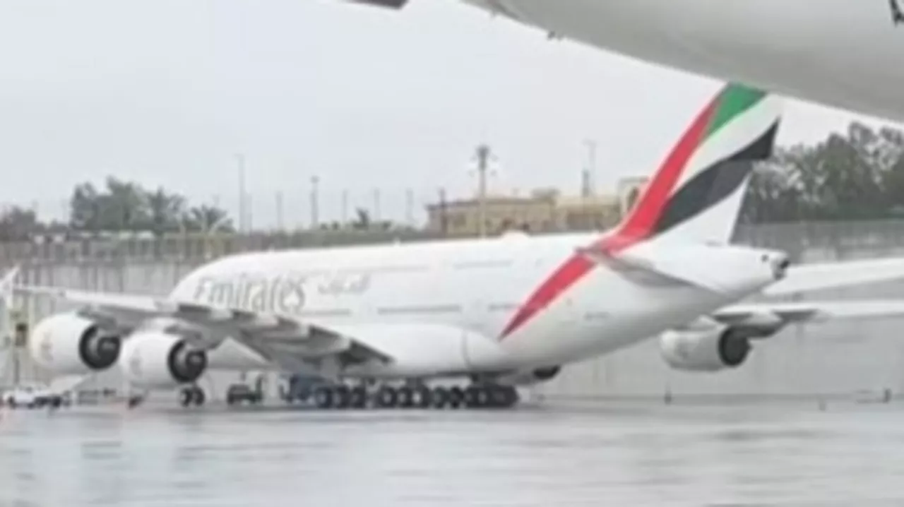 Emirates flights cancelled amid wild weather