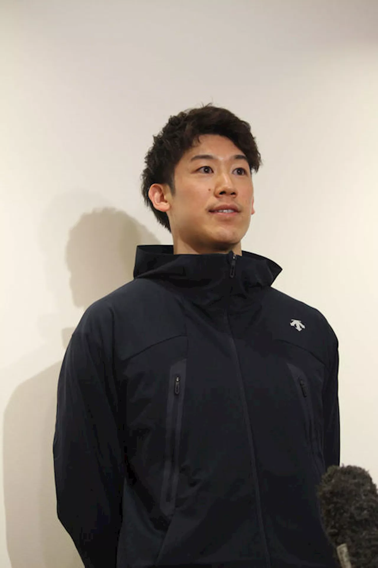 【バレー】石川祐希が帰国、パリ五輪へ「これからもっとおもしろい日本バレーが見せられる」