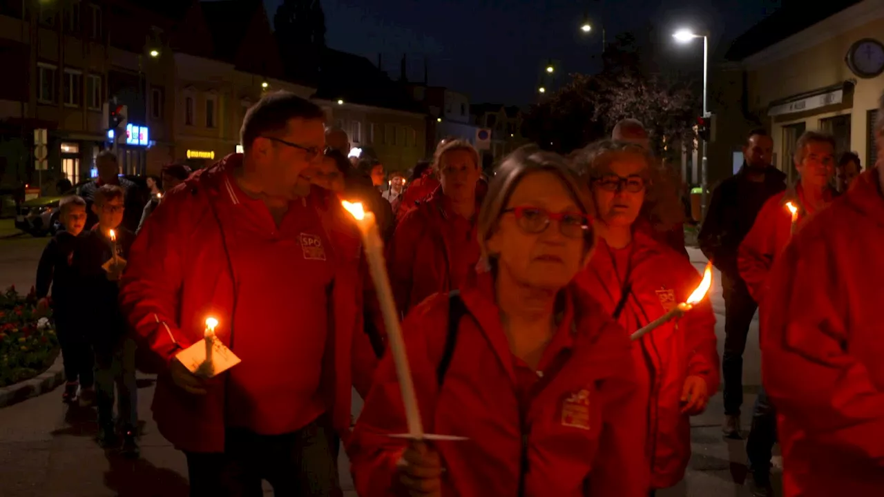 Fackelumzug in Himberg