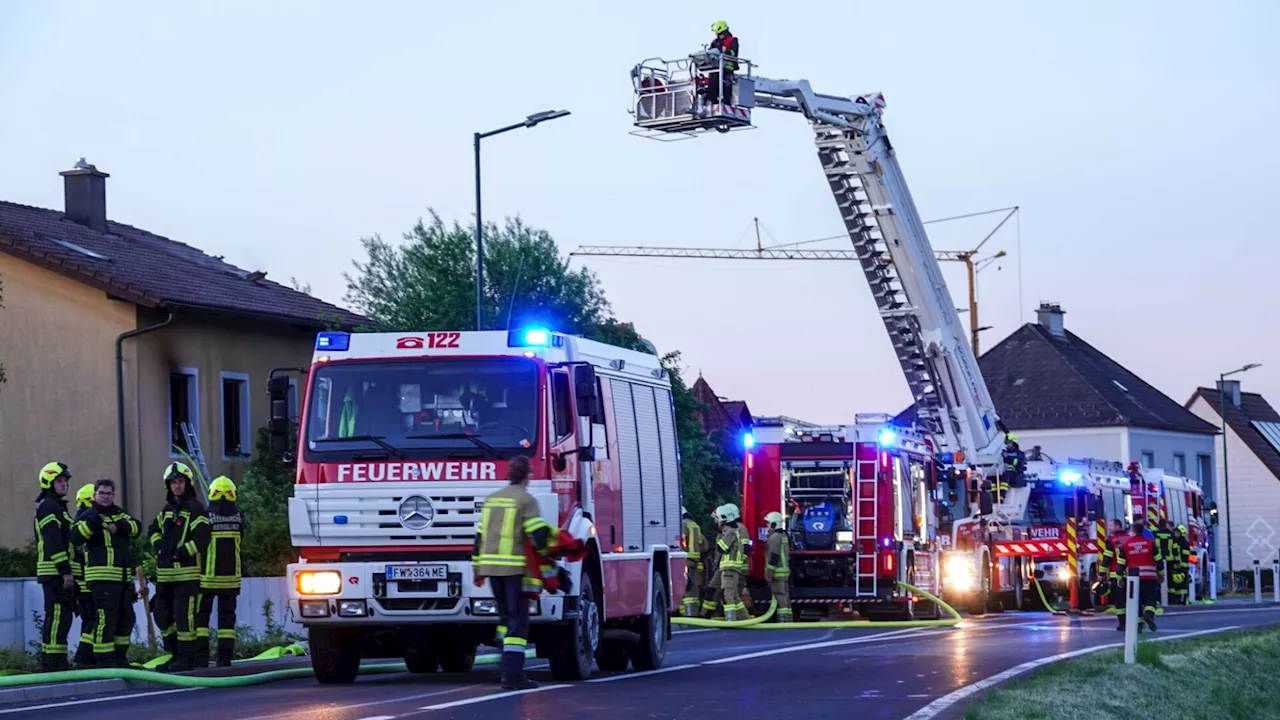 Wohnhausbrand in Neumarkt/Ybbs forderte zwei Verletzte