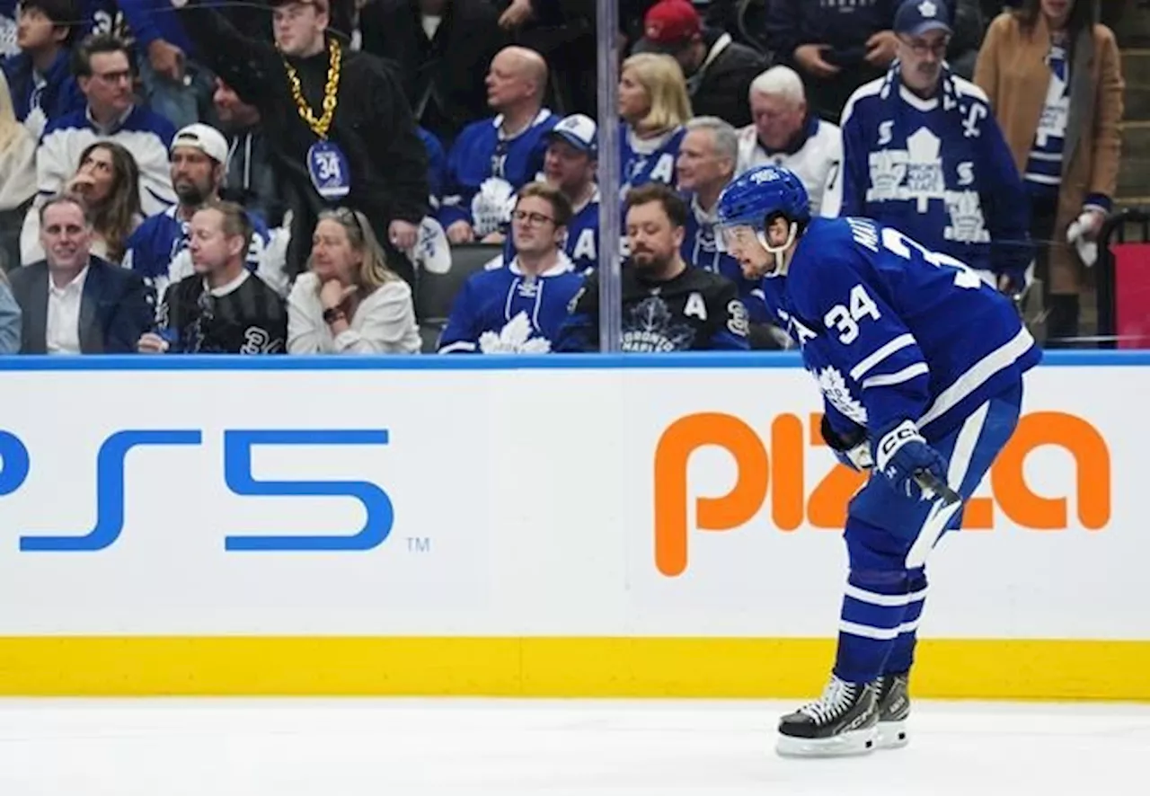 Auston Matthews misses second straight playoff game with Leafs facing elimination