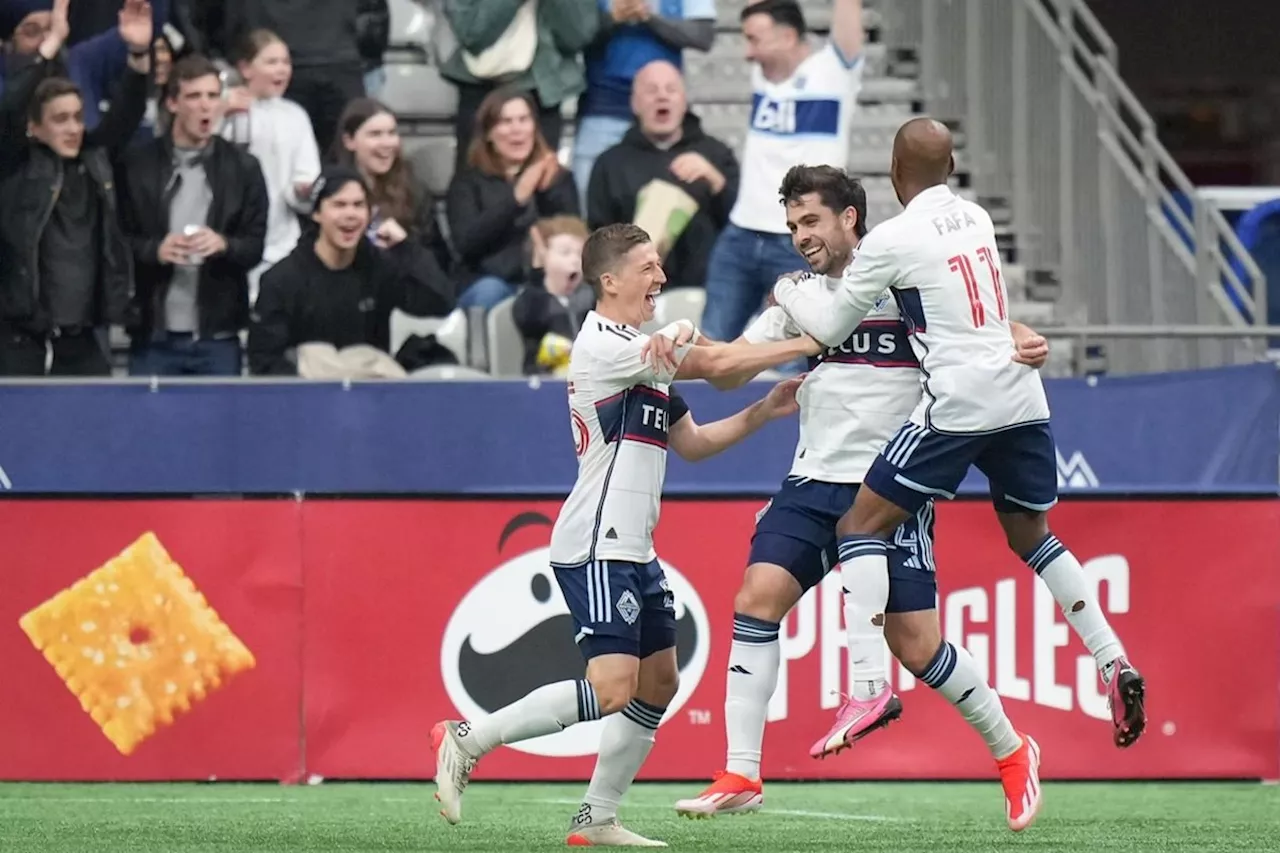 Striker Brian White rewriting Whitecaps' history books in soccer club's 50th year