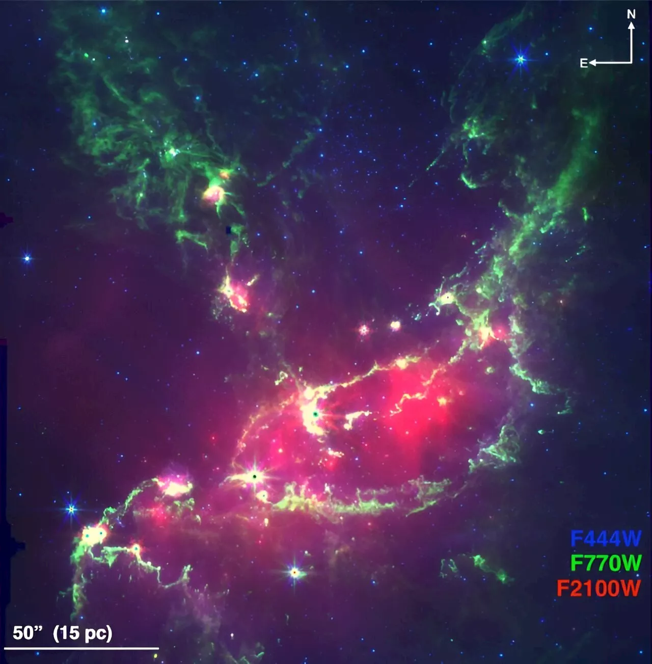 Astronomers inspect population of young stellar objects in open cluster NGC 346