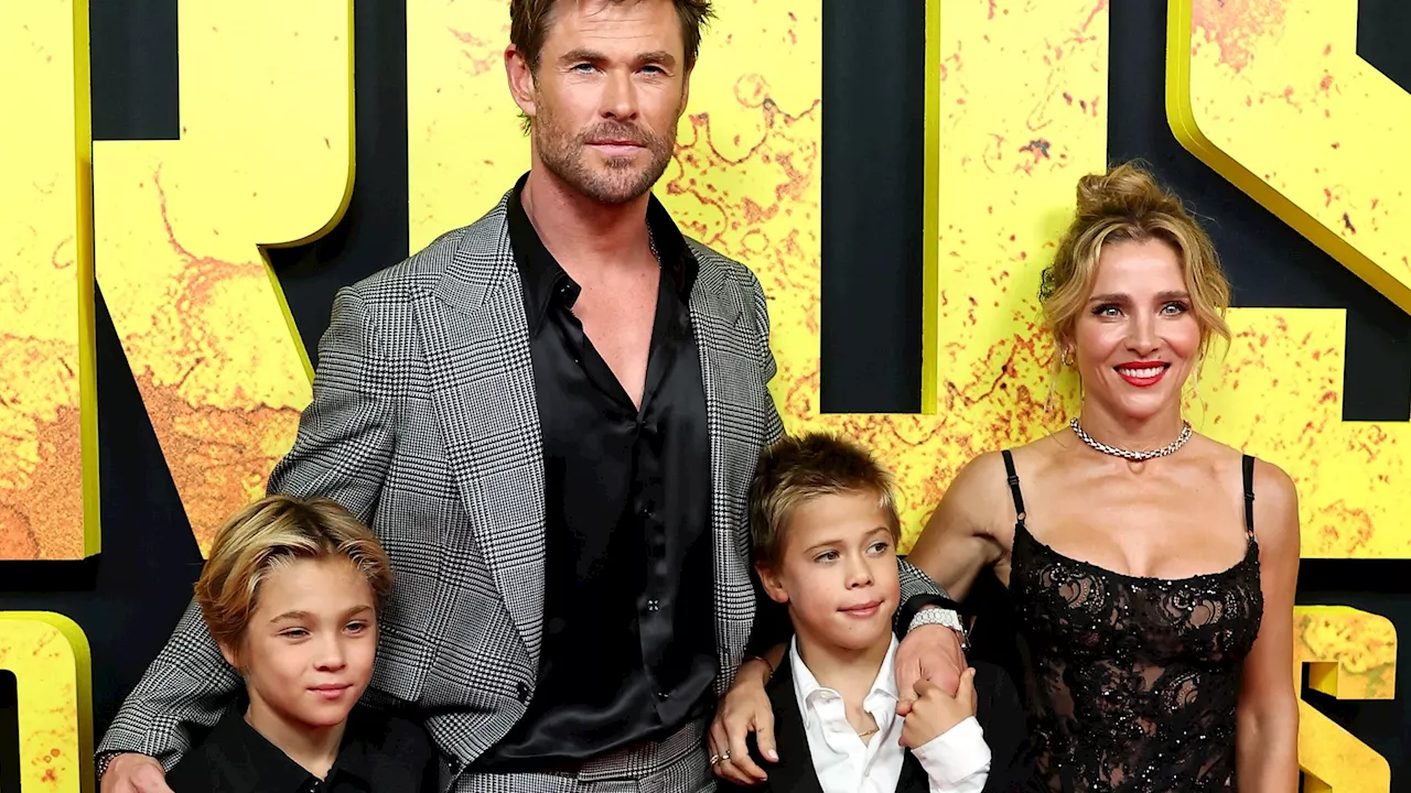 Chris Hemsworth und Elsa rocken mit Kids den Red Carpet!