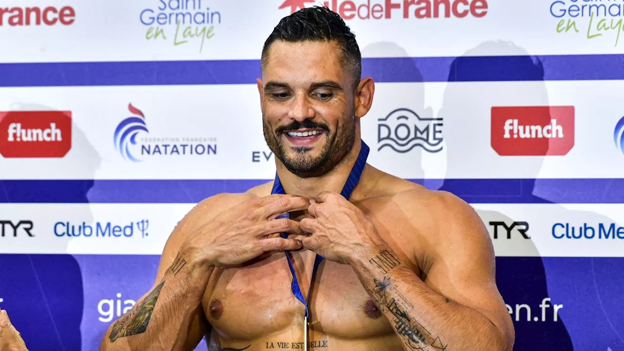 Natation: Florent Manaudou fait le show à Lyon et se rassure avant les JO de Paris