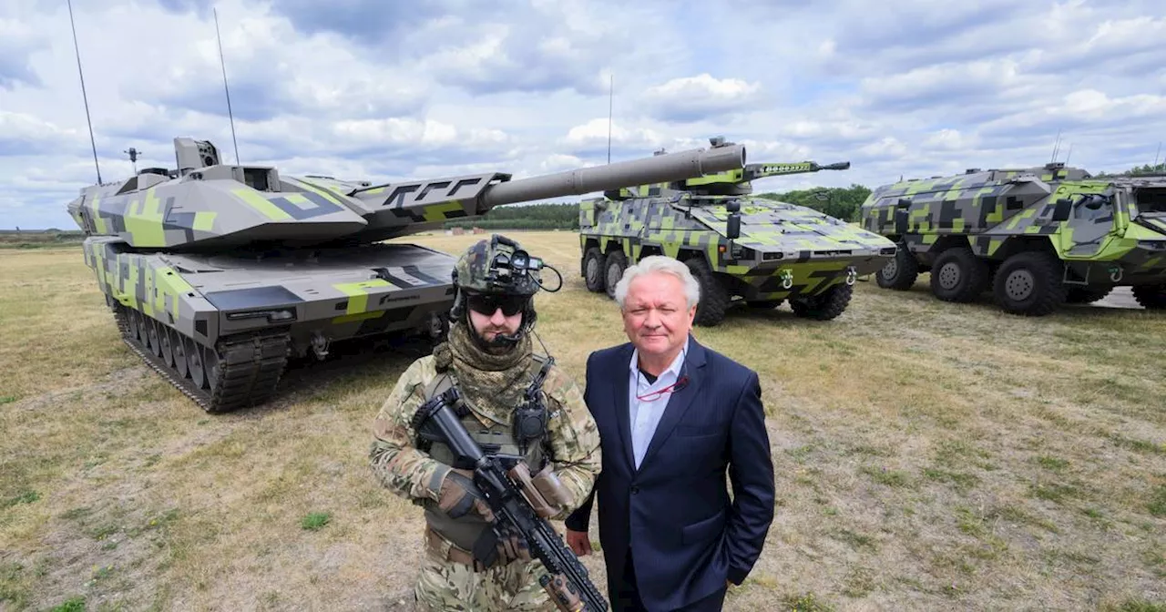 Rheinmetall-Chef mahnt mehr Militärausgaben an​