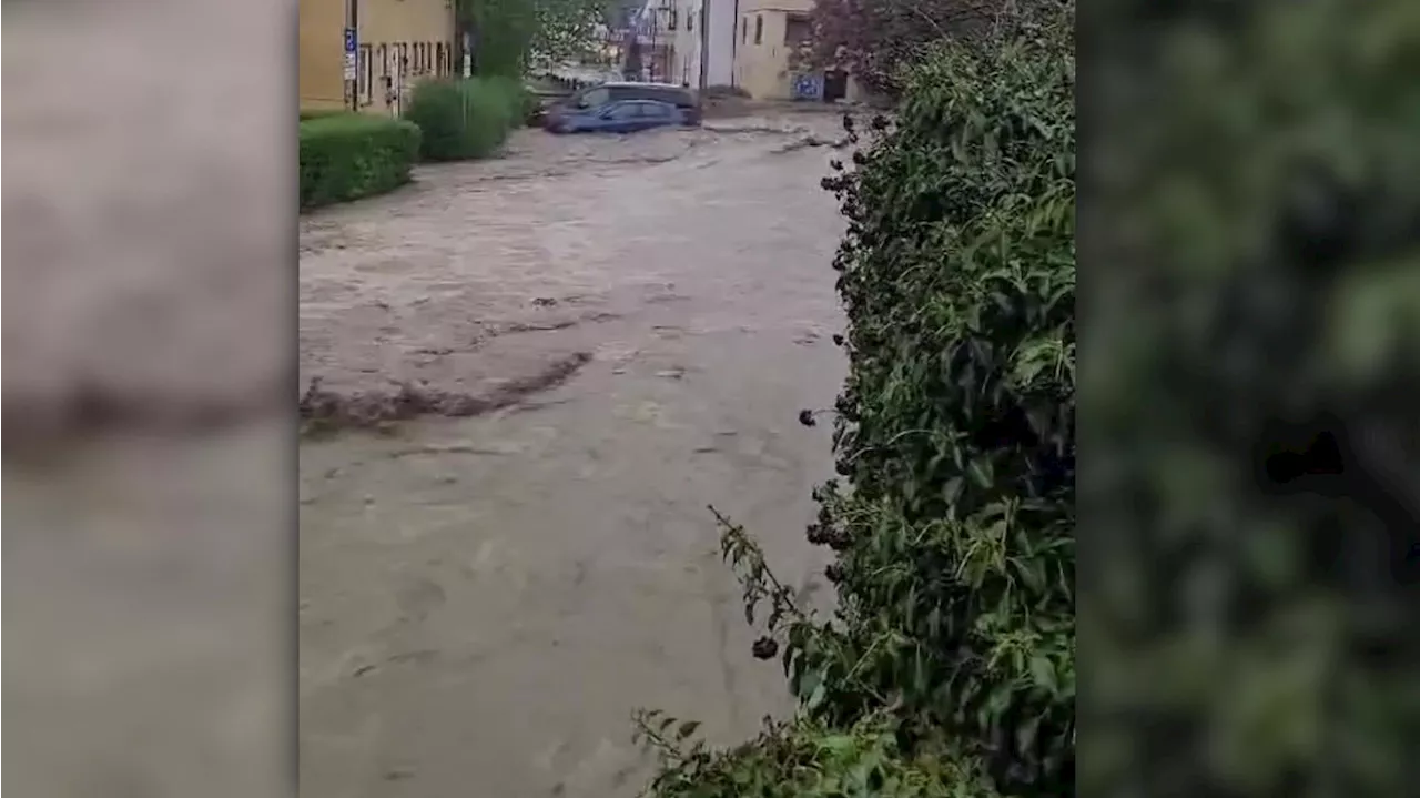 Unwetter in Deutschland: Gewitter und Starkregen verursachen Schäden