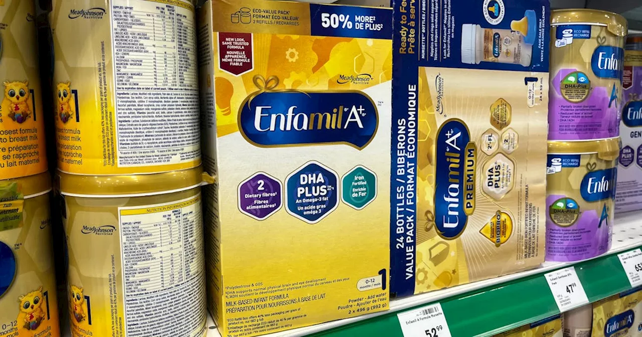 Sticker shock on essential baby formula still stinging in Nova Scotia