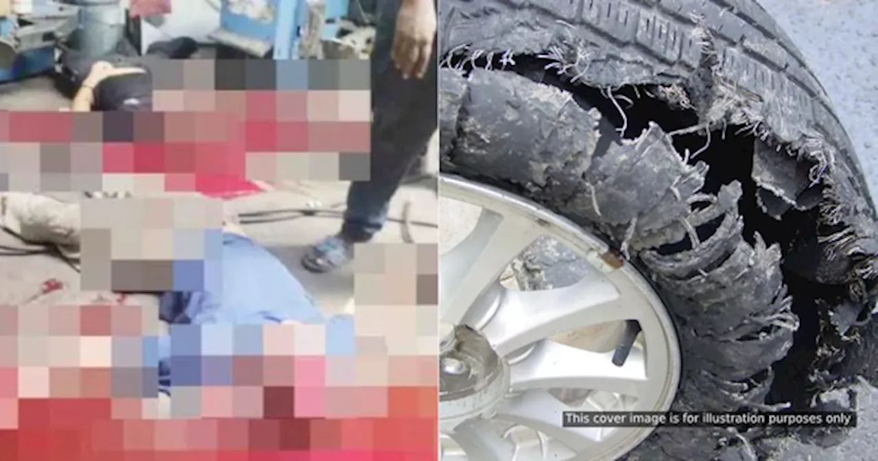 1 Killed, Another Injured After Tractor Tyre Explodes While They Were Inflating It